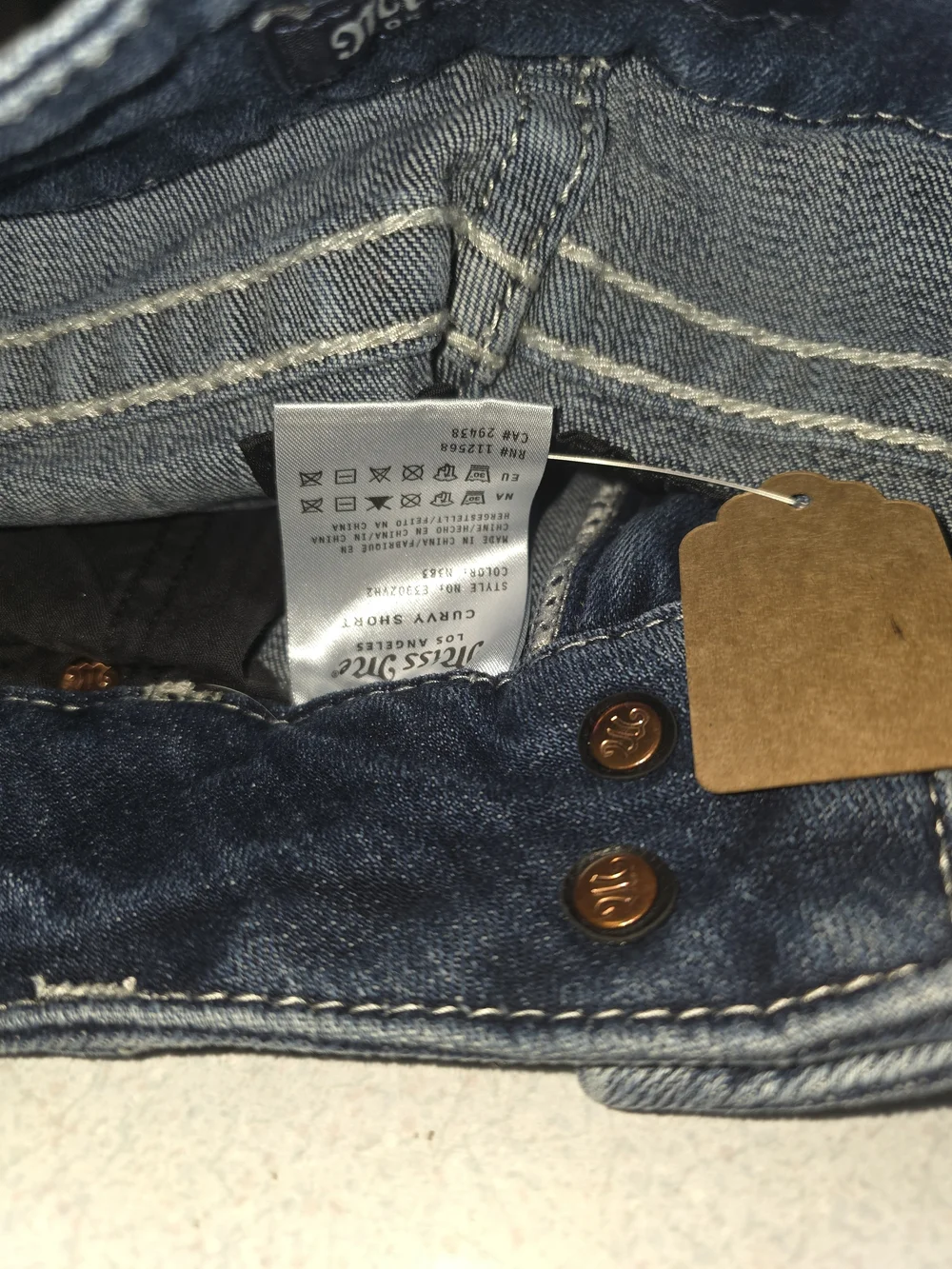 Miss Me Women's Denim Shorts in Blue